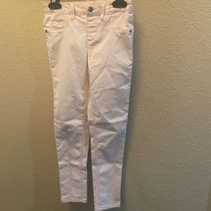 Kids pale pink skinny jeans
